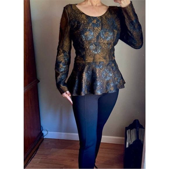 Luba by Hannah Payne Sophia top size 10 long sleeve new with tags - Picture 2 of 16